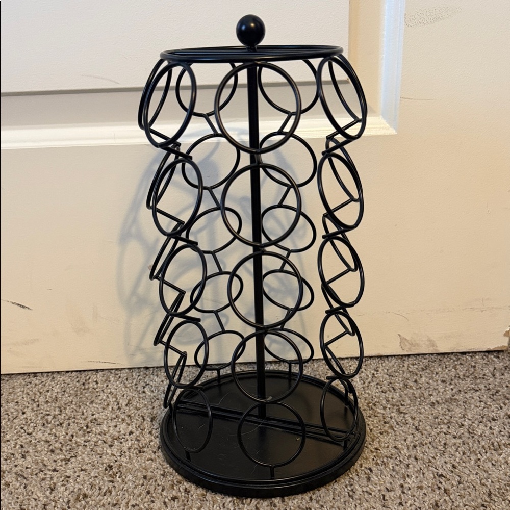 Black Metal Keurig K-Cup Holder
